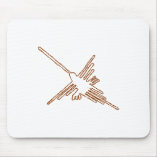 Mousepad Nazca Lines Hummingbird Sketch