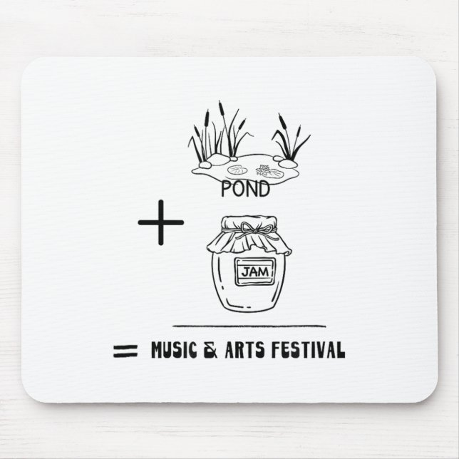 Mousepad Nd Jam Rad City Michigan Michigander Music Arts Fe (Frente)