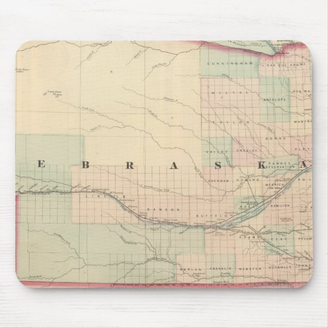 Mousepad Nebraska (Frente)