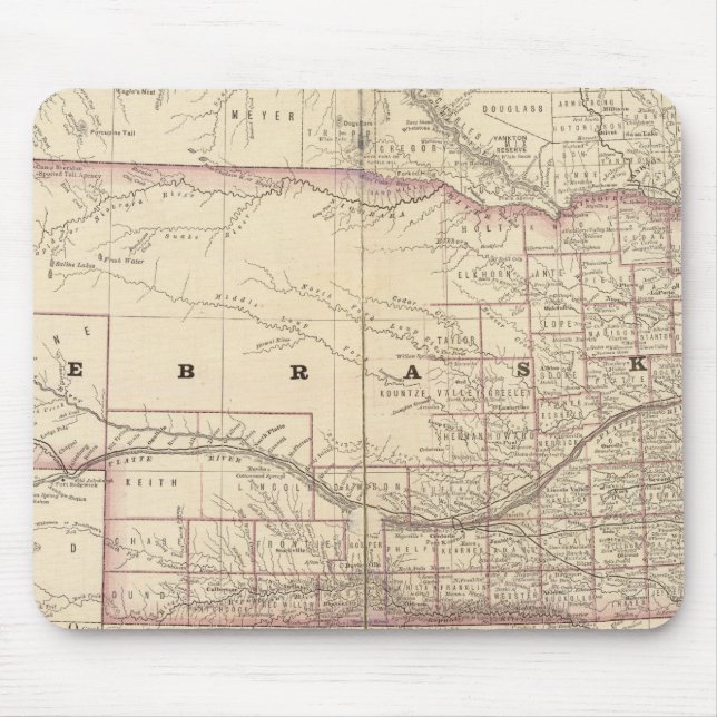 Mousepad Nebraska 5 (Frente)