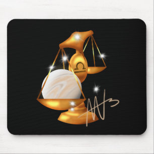 Mousepad Nebula Libra Vênus Zodiac