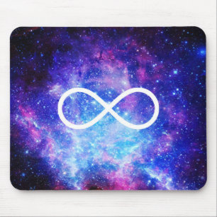 Mousepad Nebulosa do símbolo da infinidade