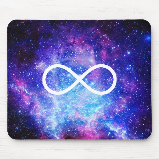 Mousepad Nebulosa do símbolo da infinidade (Frente)