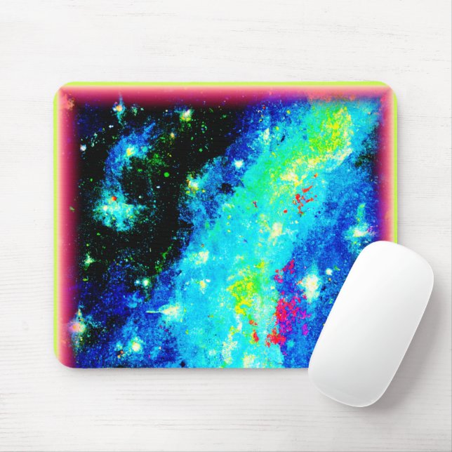 Mousepad Nebulosa e Designs Cosmicos Espaciais. Comprar Ago (Com mouse)