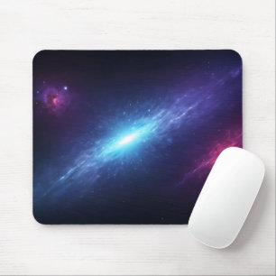 Mousepad Nebulosa Espacial Supernova Azul Brilhante Astrono