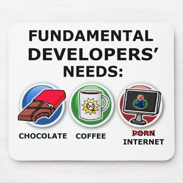 Mousepad Necessidades fundamentais do colaborador (Frente)