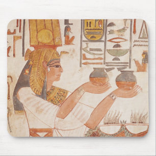 Mousepad Nefertari que faz um oferecimento