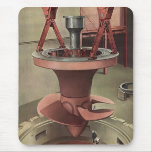 Mousepad Negócios Antigos, Turbina de Água Gigante