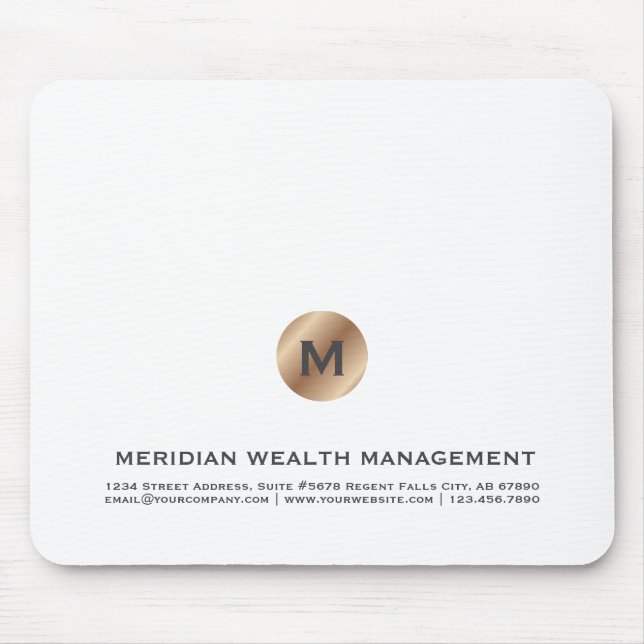 Mousepad Negócios Personalizados Profissionais (Frente)