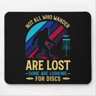 Mousepad Nem Todos Que Vagueiam - Arte Divertida de Golfe d