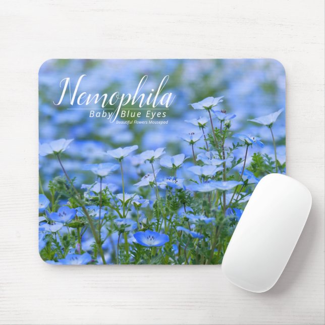 Mousepad NEMOFILA (Olhos Azuis Bebês) (Com mouse)