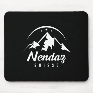 Mousepad Nendaz Suiça Ski Resort Skiting Snowboard