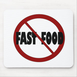 Mousepad Nenhum fast food