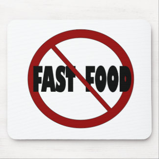 Mousepad Nenhum fast food