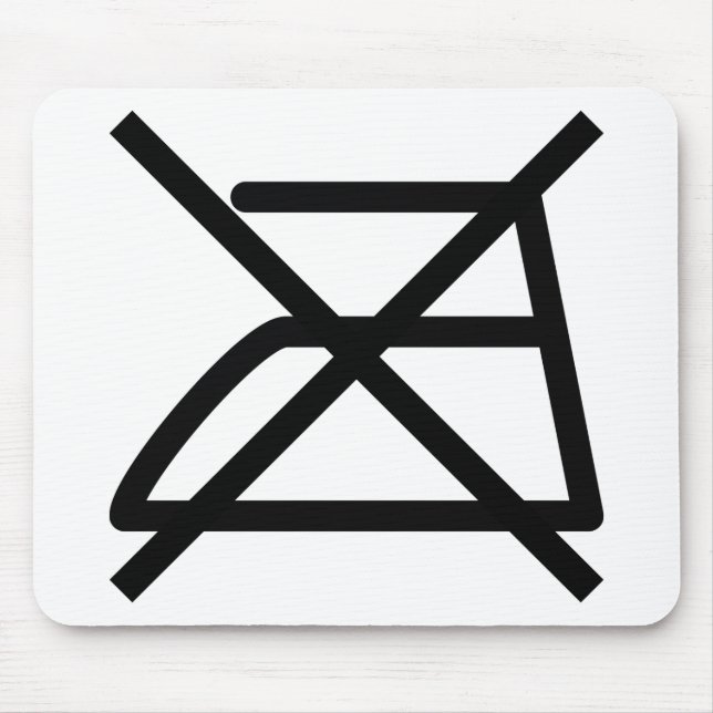 Mousepad nenhum passar (Frente)