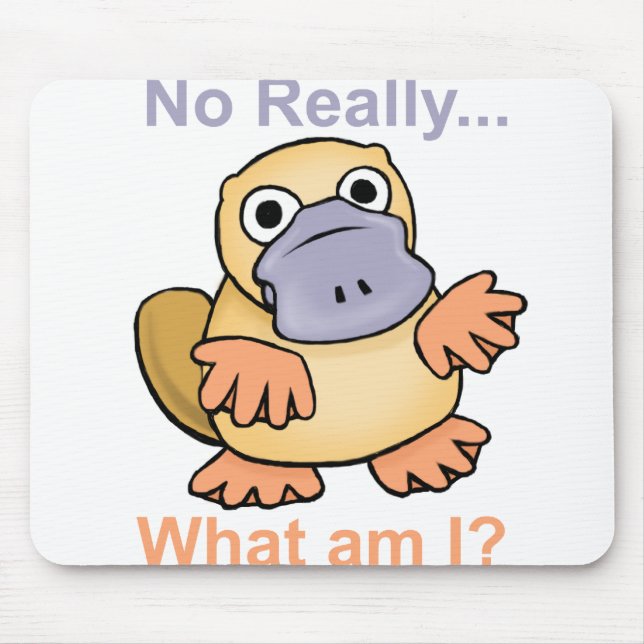 Mousepad Nenhum realmente… Que são mim? Platypus (Frente)