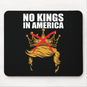 Mousepad Nenhum Rei Na América Anti Gelo Patriótico Ativist