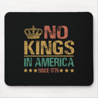 Mousepad Nenhum Rei na América desde 1776 Anti-trump Engraç