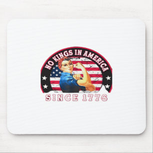 Mousepad Nenhum Rei na América desde 1776 Bandeira dos EUA