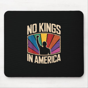 Mousepad Nenhum Rei na América desde 1776 Design Criativo