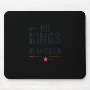 Mousepad Nenhum Rei na América desde 1776 Estilo Retro