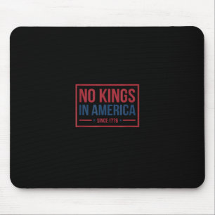 Mousepad Nenhum Rei na América desde 1776 Patriótico Retro