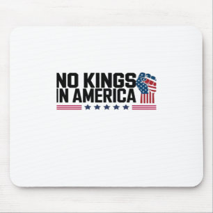 Mousepad Nenhum Rei Na América EUA Casual Criativo
