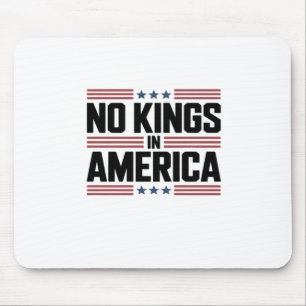Mousepad Nenhum Rei na América EUA Estilo Criativo
