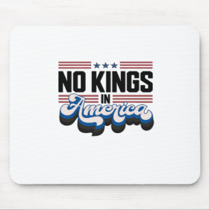 Mousepad Nenhum Rei na América EUA Retro Clássico