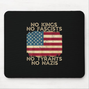 Mousepad Nenhum Rei na América Nenhum Fascista Nós, o Povo 