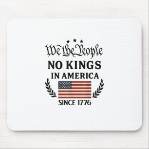 Mousepad Nenhum Rei Na América Nós O Povo Clássico Retrô