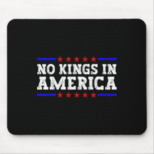 Mousepad Nenhum Rei Na América Trump Resistir Retro Vintage