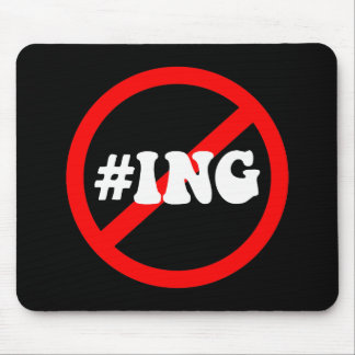 Mousepad nenhuma colocação de etiquetas da mistura