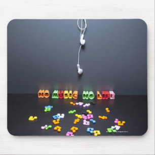 Mousepad Nenhuma música nenhuma vida