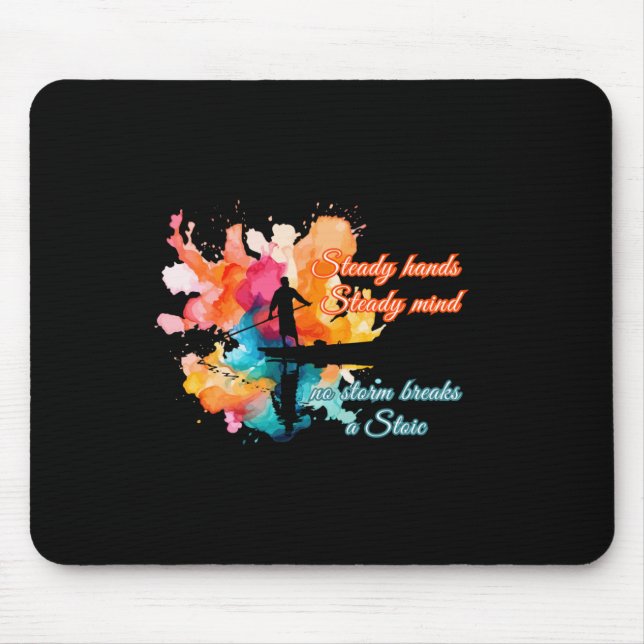 Mousepad Nenhuma Tempestade Quebra Uma Esfera - Filosofia R (Frente)
