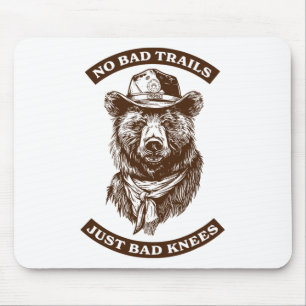 Mousepad Nenhuma Trilha Ruim Só Joelhos Ruins Caminhantes D