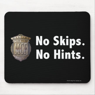 Mousepad Nenhumas faixas claras. Nenhumas sugestões. Branco