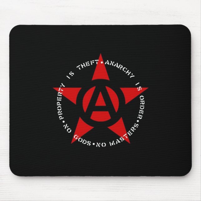 Mousepad Nenhuns deuses nenhum mestrado (Frente)
