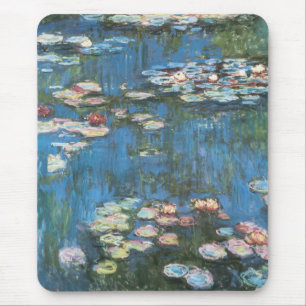 Mousepad Nenúfares por Claude Monet, Impressionismo Vintage