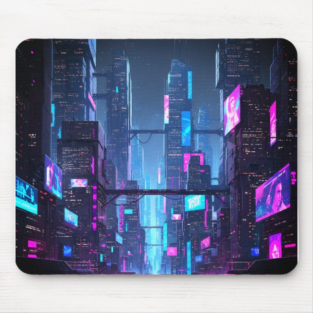 Mousepad Neo-Tokyo Nightlife (Frente)