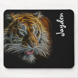 Mousepad Neon Abstrato TigerHead