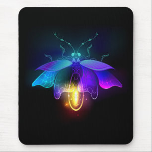 Mousepad Neon Firefly a preto