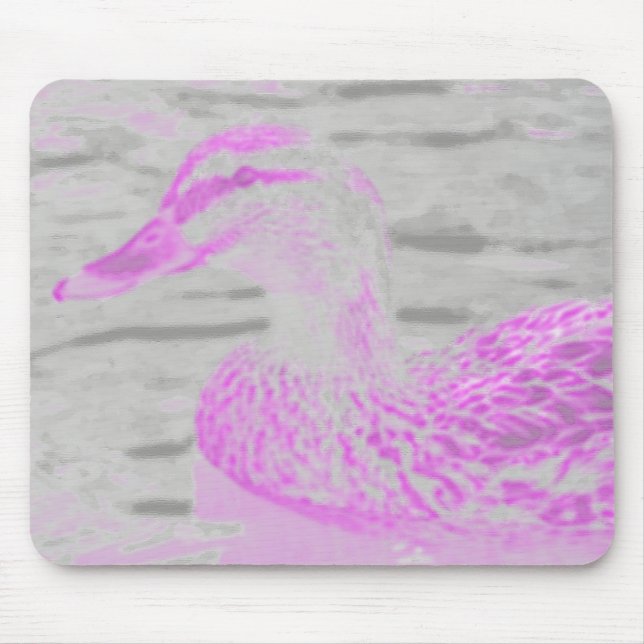 Mousepad Neon Glow Duck (Frente)