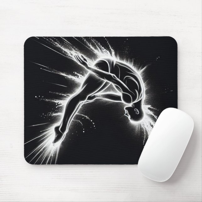 Mousepad Neon High Diver (Com mouse)