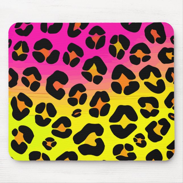 Mousepad Néon-leopardo (Frente)