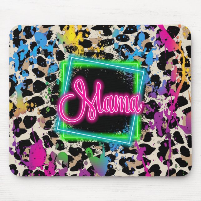 Mousepad Neon Mama (Frente)
