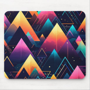 Mousepad Neon Mountain