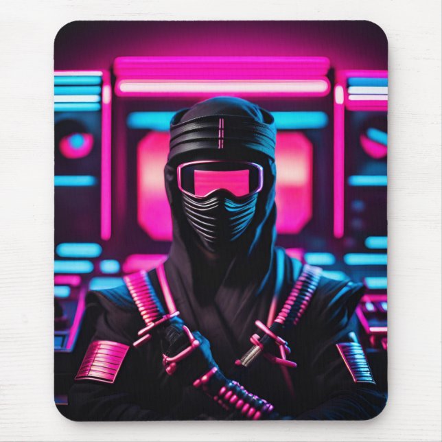Mousepad neon ninja (Frente)