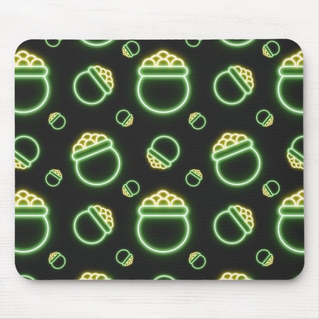 Mousepad Neon Pot Of Gold (Frente)