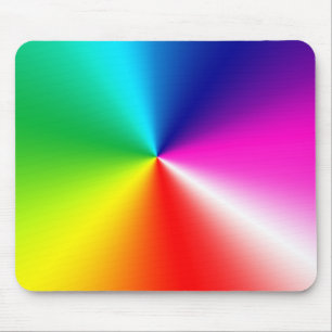 Mousepad Neon Rainbow Vortex